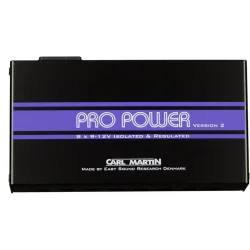 Carl Martin Pro Power Version 2 - Multi str�mforsyning 9-12V 350mA